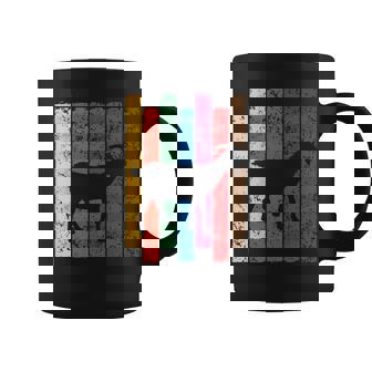 Retro Goat Colors Silhouette Gift Goats Lover Gift Coffee Mug - Thegiftio UK