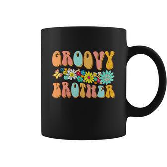 Retro Groovy Birthday Family Matching Brother Coffee Mug - Thegiftio UK