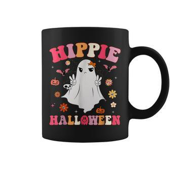 Retro Groovy Hippie Halloween Spooky Season Autumn  Coffee Mug