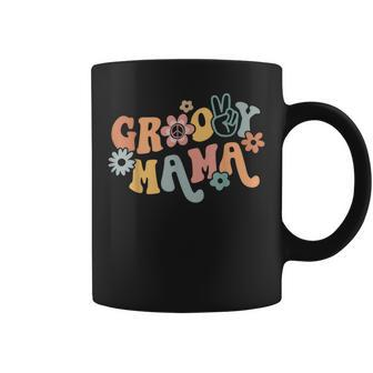 Retro Groovy Mama Matching Family 1St Birthday Party Coffee Mug - Thegiftio UK