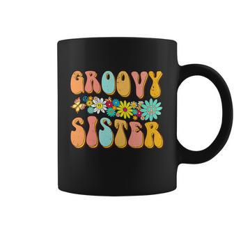 Retro Groovy Sister Birthday Family Matching Coffee Mug - Thegiftio UK
