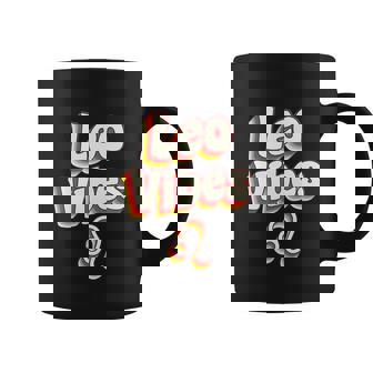 Retro Leo Zodiac Sign Astrology July August Birthday Leo Coffee Mug - Thegiftio