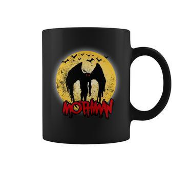 Retro Mothman Cover Coffee Mug - Monsterry UK