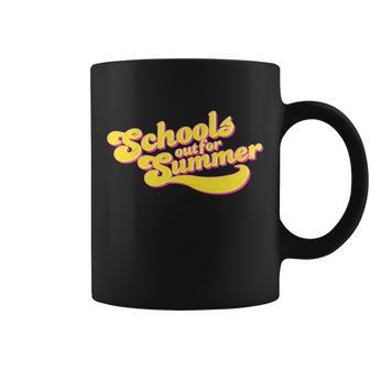 Retro Schools Out For Summer Coffee Mug - Monsterry CA