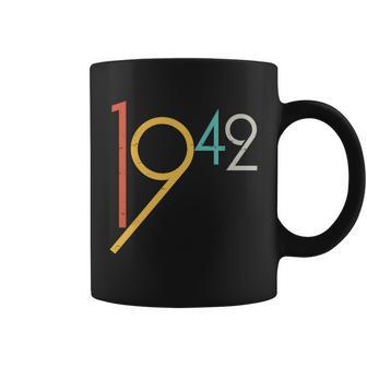 Retro Vintage 1942 80Th Birthday Coffee Mug - Monsterry AU