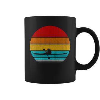 Retro Vintage Kayak V2 Coffee Mug - Monsterry UK