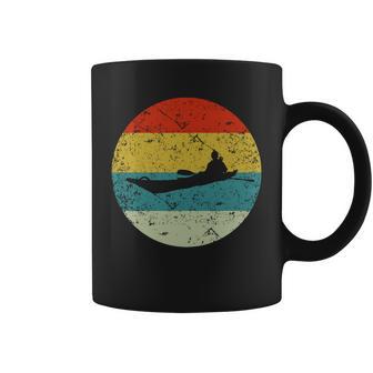 Retro Vintage Kayak V3 Coffee Mug - Monsterry