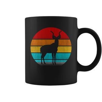 Retro Vintage Kudu Coffee Mug - Monsterry
