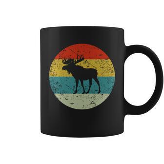 Retro Vintage Moose Coffee Mug - Monsterry AU