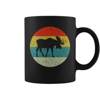 Retro Vintage Moose V2 Coffee Mug - Monsterry AU