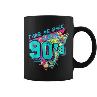 Retro Vintage Music Tape 90S Take Me Back To The 90S Coffee Mug - Thegiftio UK