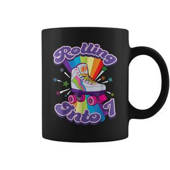 Roller Skating 7 Years Old 7Th Birthday Girl Skate 80S Gift Coffee Mug - Thegiftio UK