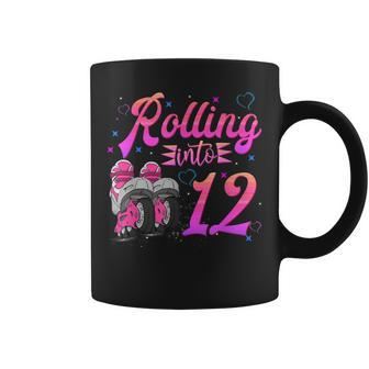 Rolling Into 12 Years Lets Roll Im Turning 12 Roller Skate Coffee Mug - Thegiftio UK