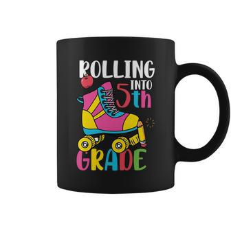 Rolling Into 5Th Grade Back To School First Day Of School Coffee Mug - Monsterry UK
