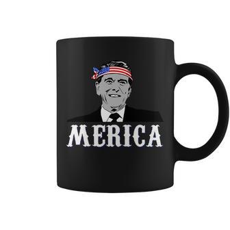 Ronald Reagan Merica Tshirt Coffee Mug - Monsterry DE