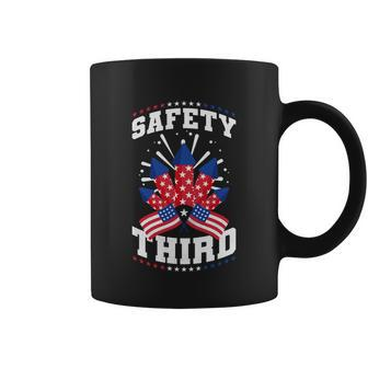 Safety Third Independence Day Gift Graphic Design Printed Casual Daily Basic Coffee Mug - Thegiftio UK