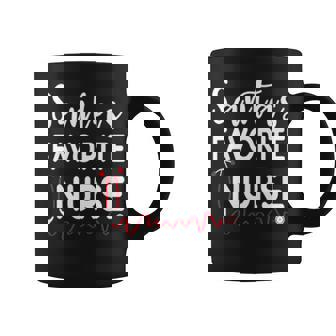 Santas Favorite Nurse Christma Santa Nurse Xmas Nursing V2 Coffee Mug - Thegiftio UK