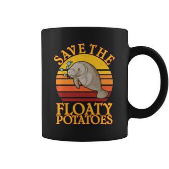 Save The Floaty Potatoes Manatee Tshirt Coffee Mug - Monsterry AU