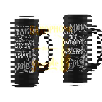 Saxophone The Instrument For Intelligent People Saxophonist Coffee Mug - Thegiftio