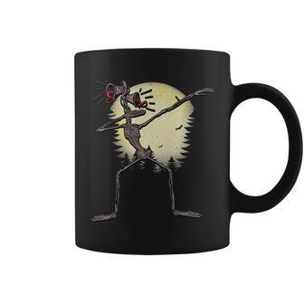 Scary Siren Head Monster Dabbing Coffee Mug - Monsterry UK