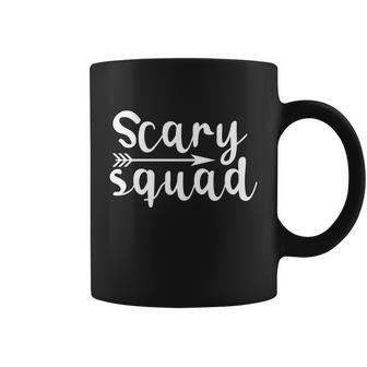 Scary Squad Funny Halloween Quote Coffee Mug - Monsterry