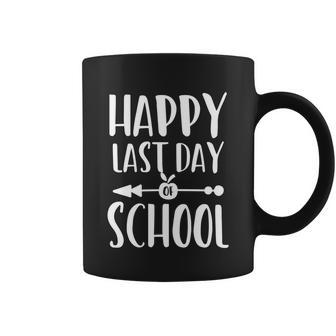 School Funny Gift Happy Last Day Of School Gift Coffee Mug - Monsterry