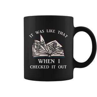School Library Funny For Librarian Tshirt Coffee Mug - Monsterry UK