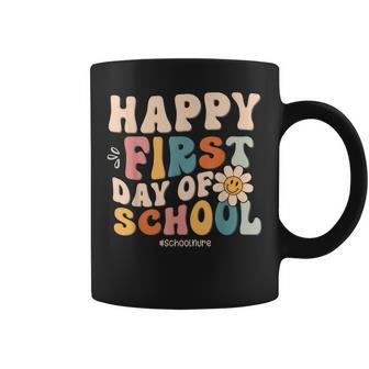 School Nurse Happy First Day Of School Teacher Student Vibes Coffee Mug - Thegiftio UK