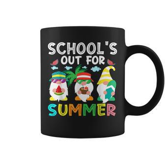 Schools Out For Summer Gnome Last Day Of School Kid Boy Girl V2 Coffee Mug - Seseable