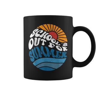 Schools Out For Summer Last Day Of School Kids Teachers Coffee Mug - Seseable