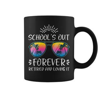 Schools Out Forever Retired Loving It Summer Teacher Student Coffee Mug - Thegiftio UK