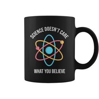 Science Doesnt Care What You Believe Atom Coffee Mug - Monsterry DE