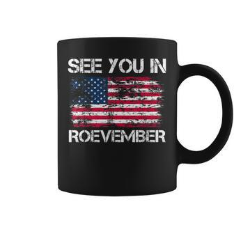 See You In Roevember Us Flag Vintage Coffee Mug - Thegiftio UK