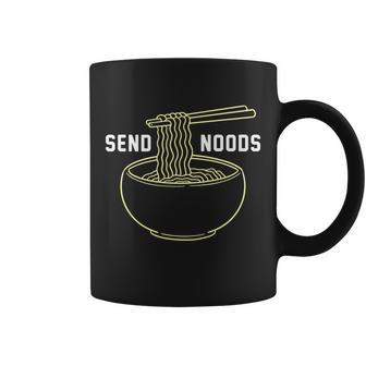 Send Noodles Funny Bowl Of Noodles T-Shirt Graphic Design Printed Casual Daily Basic Coffee Mug - Thegiftio UK