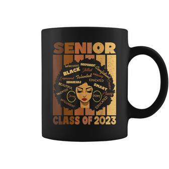 Senior 2023 Class Women Smart Black Melanin African American Coffee Mug - Thegiftio UK