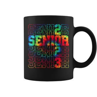 Senior Graduation Gift Men Girl Class Of 2023 Senior Tie Dye  V2 Coffee Mug