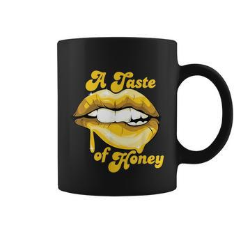 Sexy A Taste Biting Lip Dripping Of Honey Sexy Lips Biting Graphic Design Printed Casual Daily Basic Coffee Mug - Thegiftio UK