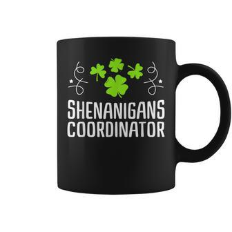 Shenanigans Coordinator Lucky Charmer Coffee Mug - Thegiftio UK
