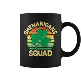 Shenanigans Squad Shamrock St Patricks Day Coffee Mug - Monsterry AU