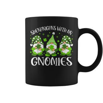 Shenanigans With My Gnomies St Patricks Day Gnome Shamrock Coffee Mug - Thegiftio