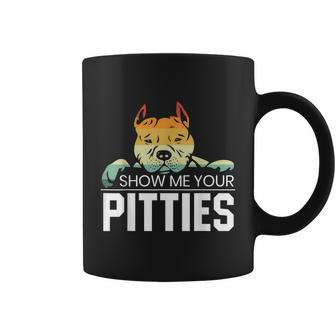 Show Me Your Pitties For A Rude Dogs Pit Bull Lover Coffee Mug - Thegiftio UK