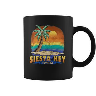 Siesta Key Florida Vintage Distressed Souvenir Coffee Mug - Thegiftio UK