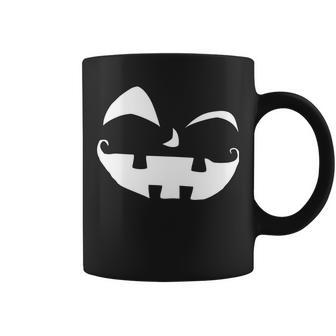 Silly Jack O Lantern Face Tshirt Coffee Mug - Monsterry UK