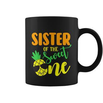 Sister Of The Sweet One Pineapple 1St Birthday Boy First Coffee Mug - Monsterry
