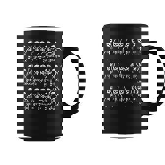 Skeleton Dance Graph Figures Equation Math Teacher Halloween Coffee Mug - Thegiftio