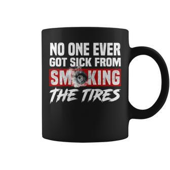 Smoking Tires V2 Coffee Mug - Seseable