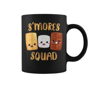 Smores Marshmallows Funny Smores Squad Camping Campfire Coffee Mug - Thegiftio UK
