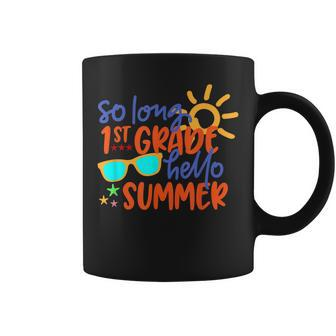 So Long 1St Grade Hello Summer Teacher Student Kids School V2 Coffee Mug - Seseable