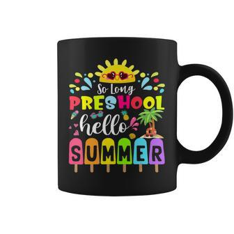So Long Preschool Hello Summer Teacher Student V2 Coffee Mug - Seseable