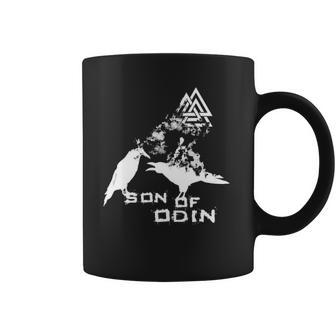 Son Of Odin Viking Odin&8217S Raven Norse Coffee Mug | Mazezy